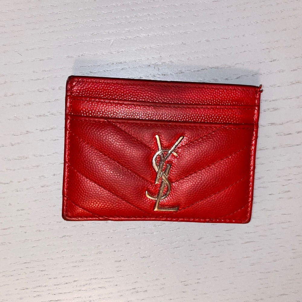 YSL SAINT LAURENT CARD HOLDER